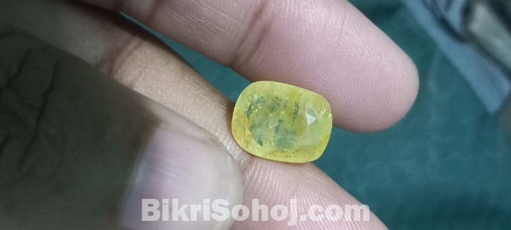 Yellow shafayer stone